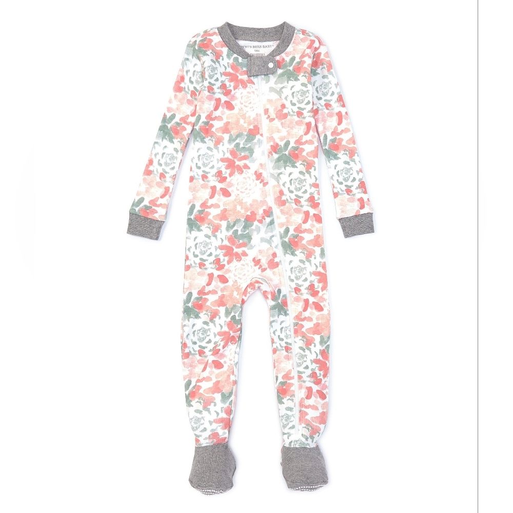 Burt's Bees Baby Baby Girls Footed Sleeper